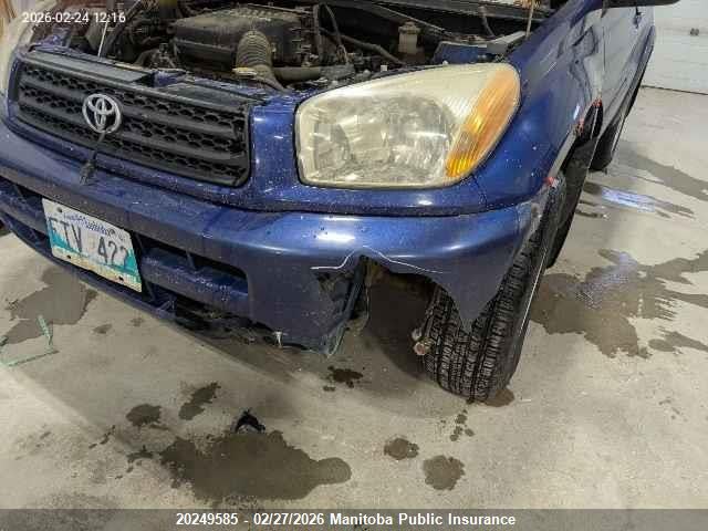 Aukcja sprzedaży 2002 Toyota Rav4, vin: JTEHH20V126052316, numer aukcji: 20249585