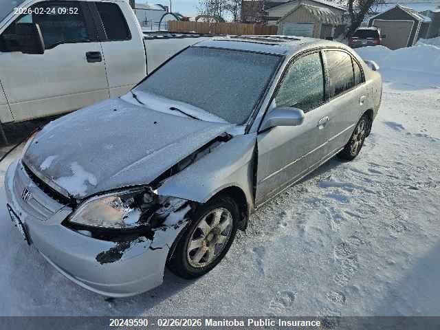 Aukcja sprzedaży 2003 Honda Civic Lx, vin: 2HGES16803H927214, numer aukcji: 20249590