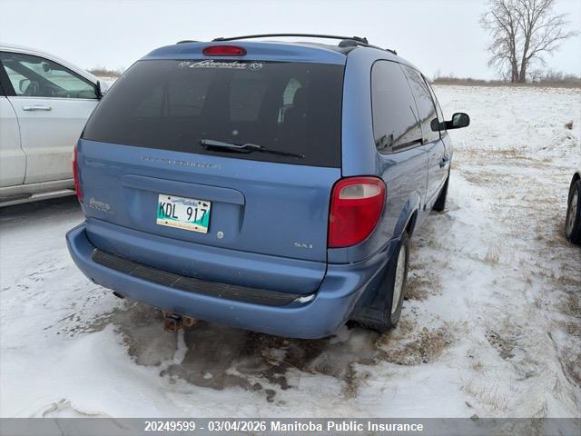 20249599 :رقم المزاد ، 2D4GP44L17R339553 vin ، 2007 Dodge Grand Caravan Se مزاد بيع