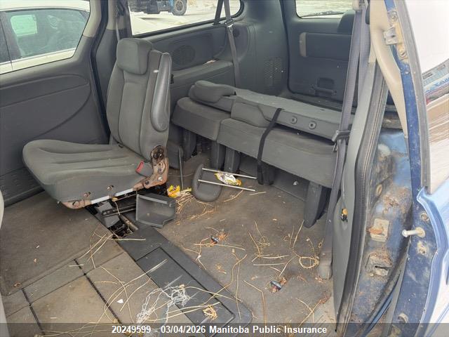 20249599 :رقم المزاد ، 2D4GP44L17R339553 vin ، 2007 Dodge Grand Caravan Se مزاد بيع
