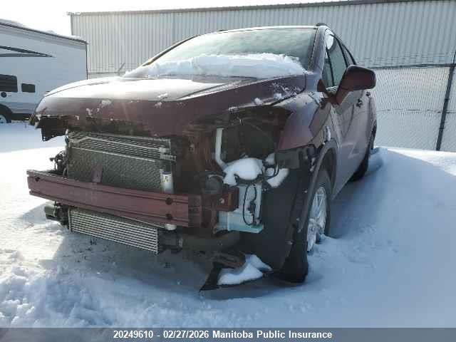 Продажа на аукционе авто 2016 Chevrolet Trax Lt, vin: 3GNCJPSBXGL164359, номер лота: 20249610