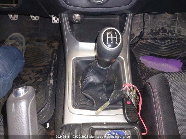 20249616 :رقم المزاد ، JF1GE7G67AG509715 vin ، 2010 Subaru Impreza Wrx مزاد بيع