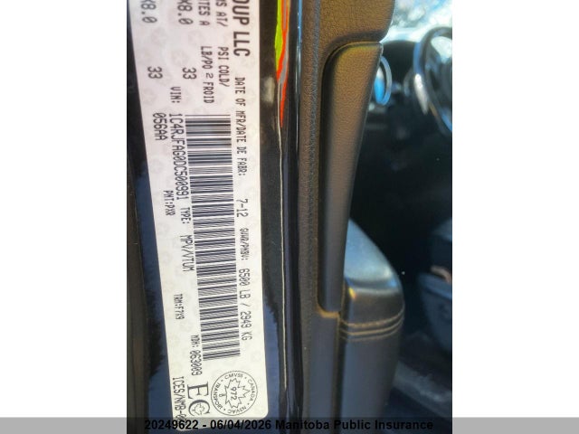 20249622 :رقم المزاد ، 1C4RJFAG0DC500991 vin ، 2013 Jeep Grand Cherokee Laredo مزاد بيع