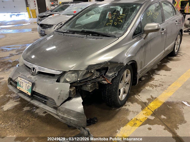 20249629 :رقم المزاد ، 2HGFA165X7H003981 vin ، 2007 Honda Civic Lx مزاد بيع