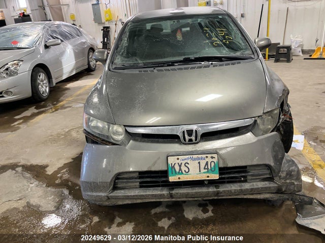 20249629 :رقم المزاد ، 2HGFA165X7H003981 vin ، 2007 Honda Civic Lx مزاد بيع