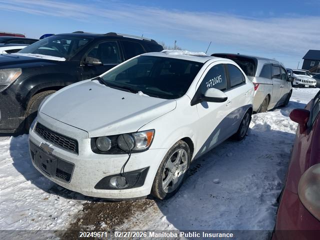 Продажа на аукционе авто 2015 Chevrolet Sonic Lt, vin: 1G1JC5SH0F4153693, номер лота: 20249671