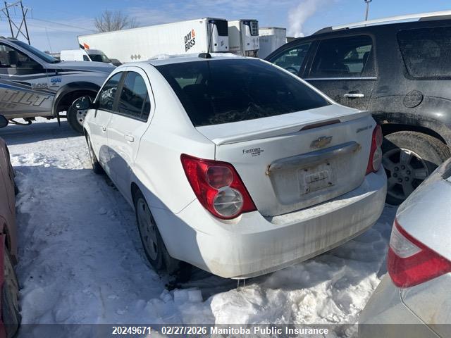 Продажа на аукционе авто 2015 Chevrolet Sonic Lt, vin: 1G1JC5SH0F4153693, номер лота: 20249671