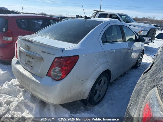 Продажа на аукционе авто 2015 Chevrolet Sonic Lt, vin: 1G1JC5SH0F4153693, номер лота: 20249671