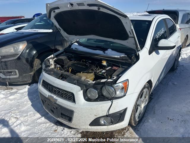 Продажа на аукционе авто 2015 Chevrolet Sonic Lt, vin: 1G1JC5SH0F4153693, номер лота: 20249671