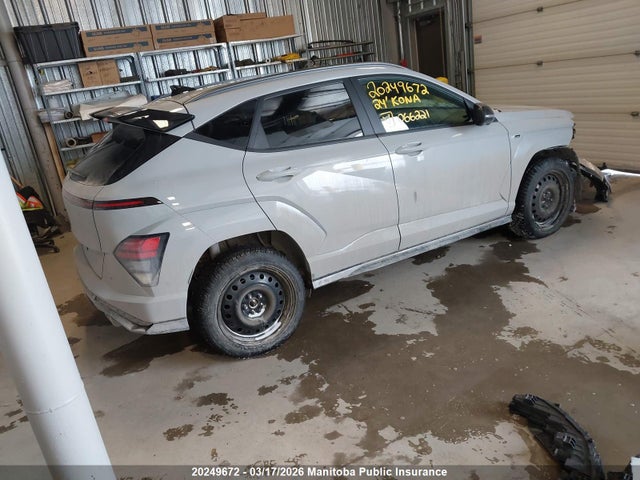 20249672 :رقم المزاد ، KM8HECA33RU066221 vin ، 2024 Hyundai Kona N Line Ultimate مزاد بيع