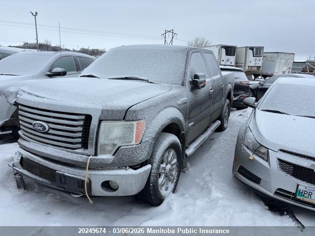 20249674 :رقم المزاد ، 1FTFW1ET0BFB49851 vin ، 2011 Ford F150 Supercrew مزاد بيع