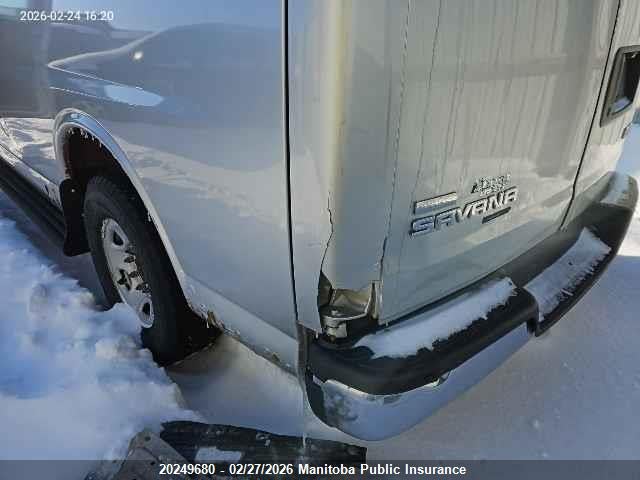 Aukcja sprzedaży 2010 Gmc Savana 3500 Sle Ext, vin: 1GJ2G1DG2A1123630, numer aukcji: 20249680