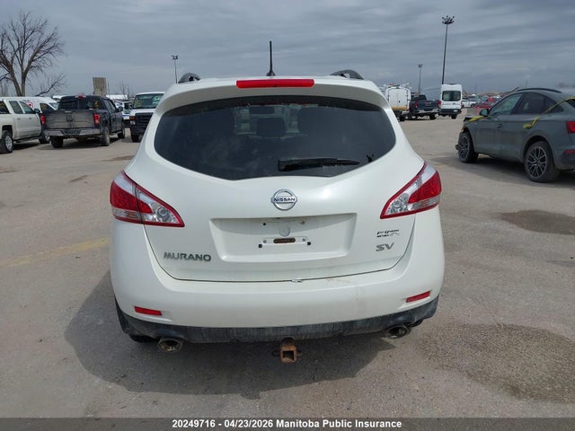 JN8AZ1MW9EW502805 Nissan MURANO SV