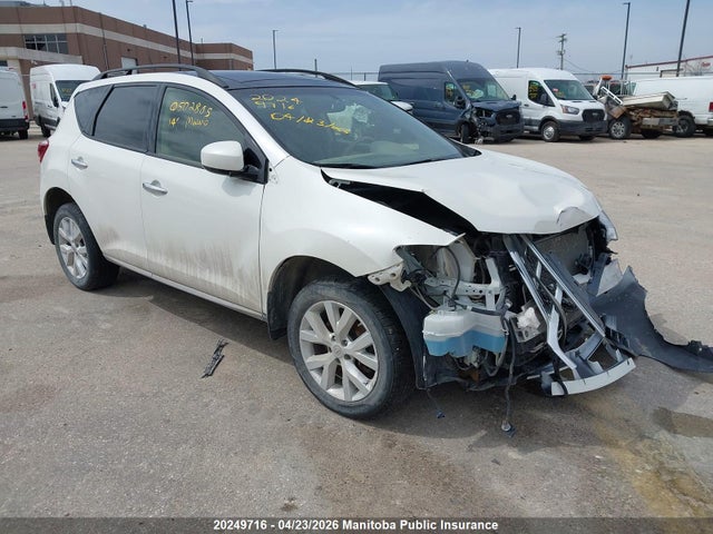 JN8AZ1MW9EW502805 Nissan MURANO SV