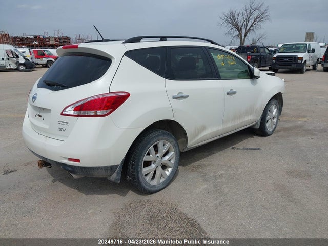 JN8AZ1MW9EW502805 Nissan MURANO SV