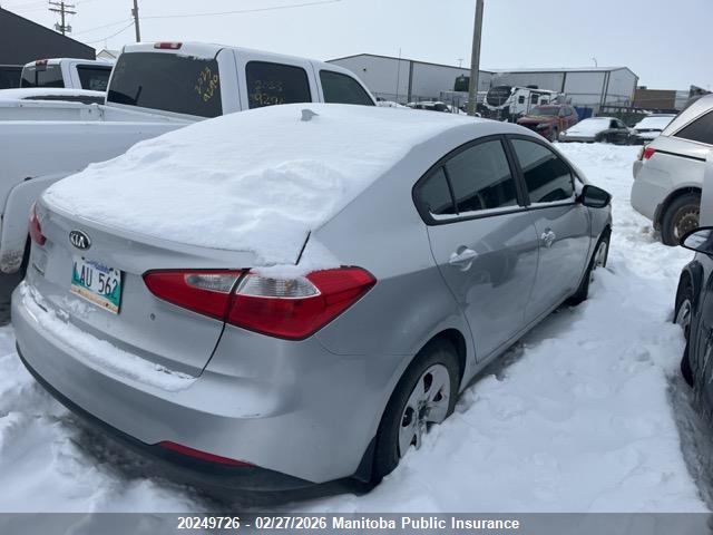 Aukcja sprzedaży 2016 Kia Forte Lx, vin: KNAFK4A67G5499839, numer aukcji: 20249726