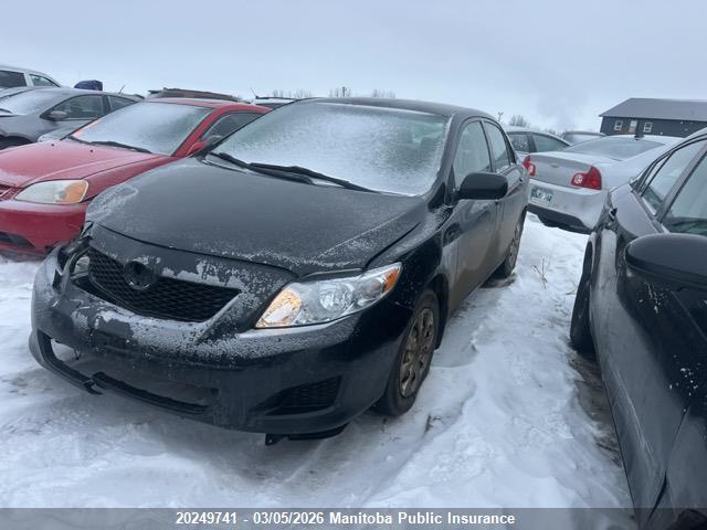20249741 :رقم المزاد ، 2T1BU40E99C128255 vin ، 2009 Toyota Corolla Ce مزاد بيع