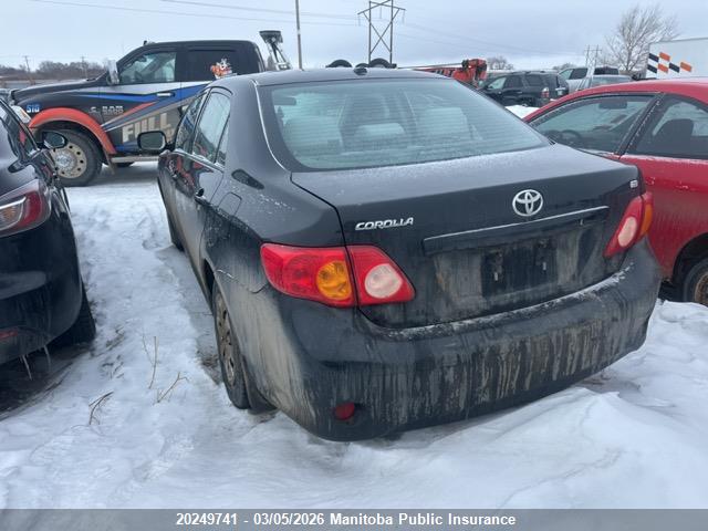20249741 :رقم المزاد ، 2T1BU40E99C128255 vin ، 2009 Toyota Corolla Ce مزاد بيع