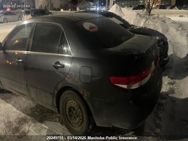 Продаж на аукціоні авто 2003 Honda Accord Lx-g, vin: 1HGCM56443A811597, номер лоту: 20249751