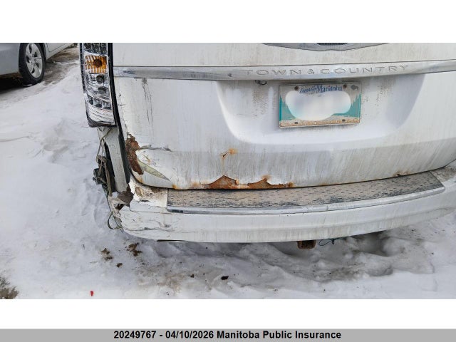 20249767 :رقم المزاد ، 2C4RC1BG6ER117979 vin ، 2014 Chrysler Town & Country Touring مزاد بيع