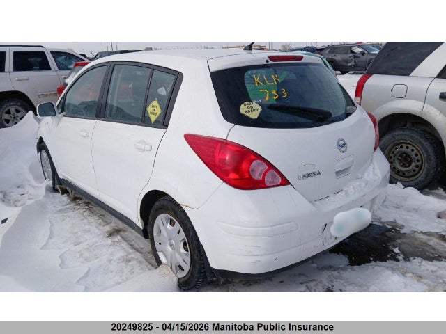 2012 Nissan Versa 1.8 S მანქანა იყიდება აუქციონზე, vin: 3N1BC1CPXCL364905, აუქციონის ნომერი: 20249825