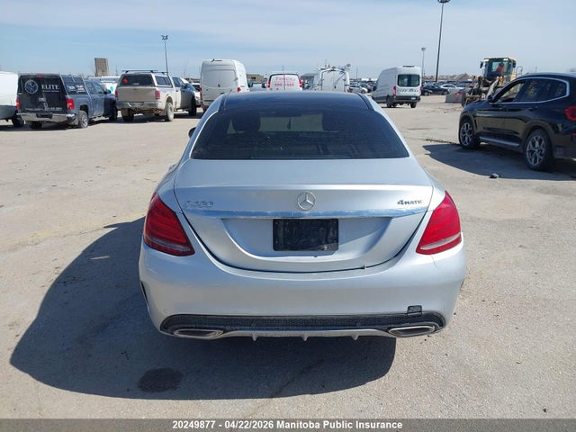 Продаж на аукціоні авто 2015 Mercedes Benz C400 4matic, vin: 55SWF6GB6FU074745, номер лоту: 20249877