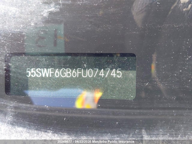 Продаж на аукціоні авто 2015 Mercedes Benz C400 4matic, vin: 55SWF6GB6FU074745, номер лоту: 20249877