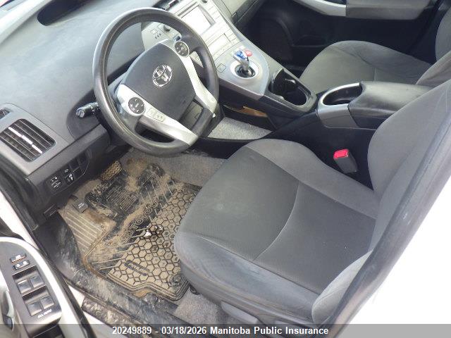 20249889 :رقم المزاد ، JTDKN3DU9C5402194 vin ، 2012 Toyota Prius مزاد بيع