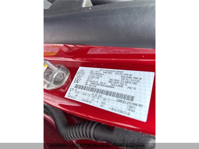 20249893 :رقم المزاد ، 1FMCU0E18SUA92694 vin ، 2025 Ford Escape Phev مزاد بيع
