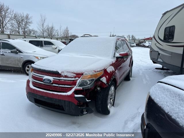 20249906 :رقم المزاد ، 1FMHK8F80BGA12924 vin ، 2011 Ford Explorer Limited مزاد بيع