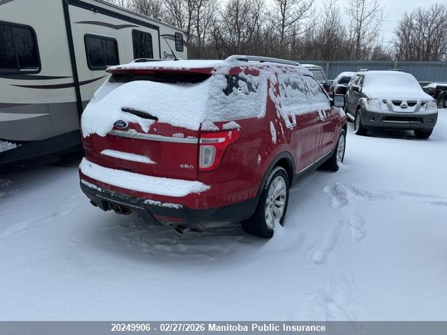 20249906 :رقم المزاد ، 1FMHK8F80BGA12924 vin ، 2011 Ford Explorer Limited مزاد بيع