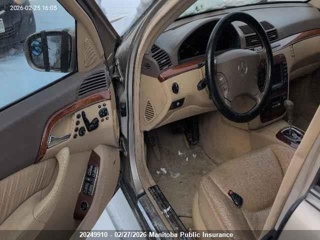 Продажа на аукционе авто 2004 Mercedes-benz S 430 4matic, vin: WDBNG83J94A389675, номер лота: 20249910