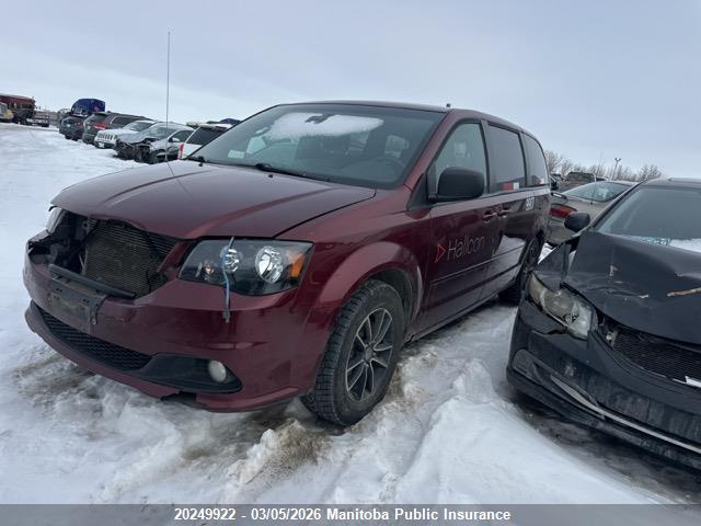Продаж на аукціоні авто 2017 Dodge Grand Caravan Sxt, vin: 2C4RDGBG8HR658407, номер лоту: 20249922