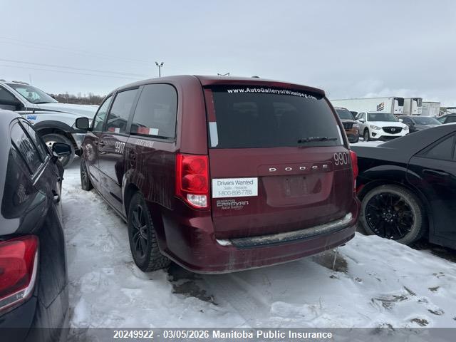 Продаж на аукціоні авто 2017 Dodge Grand Caravan Sxt, vin: 2C4RDGBG8HR658407, номер лоту: 20249922