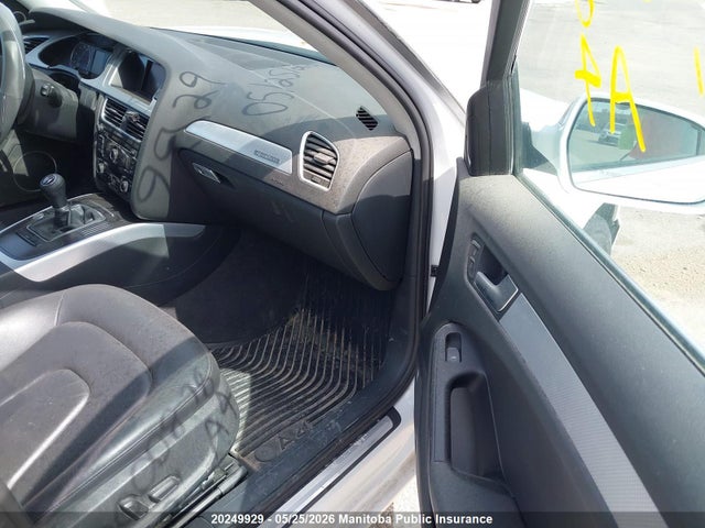 20249929 :رقم المزاد ، WAUMFCFL2CN000878 vin ، 2012 Audi A4 2.0t Quattro مزاد بيع