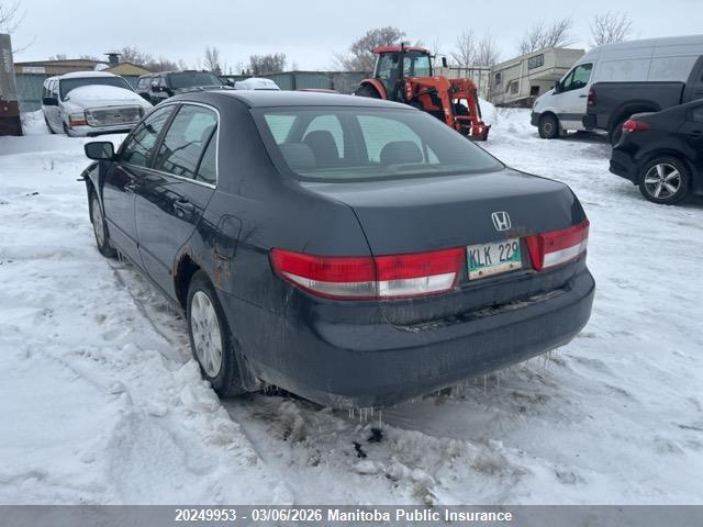 Aukcja sprzedaży 2003 Honda Accord Lx, vin: 1HGCM56433A802888, numer aukcji: 20249953