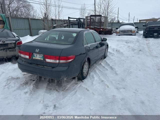 Aukcja sprzedaży 2003 Honda Accord Lx, vin: 1HGCM56433A802888, numer aukcji: 20249953