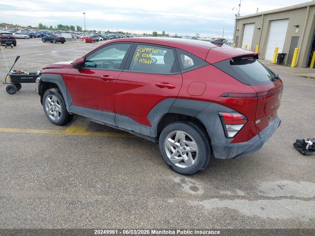 2024 Hyundai Kona Essential მანქანა იყიდება აუქციონზე, vin: KM8HACAB9RU159621, აუქციონის ნომერი: 20249961
