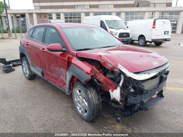 2024 Hyundai Kona Essential მანქანა იყიდება აუქციონზე, vin: KM8HACAB9RU159621, აუქციონის ნომერი: 20249961