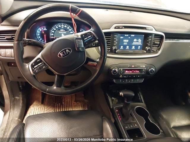 20250013 :رقم المزاد ، 5XYPHDA57KG443395 vin ، 2019 Kia Sorento Ex V6 مزاد بيع