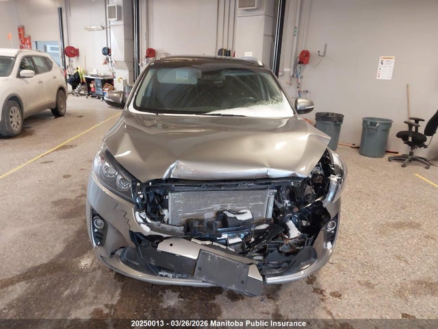 20250013 :رقم المزاد ، 5XYPHDA57KG443395 vin ، 2019 Kia Sorento Ex V6 مزاد بيع