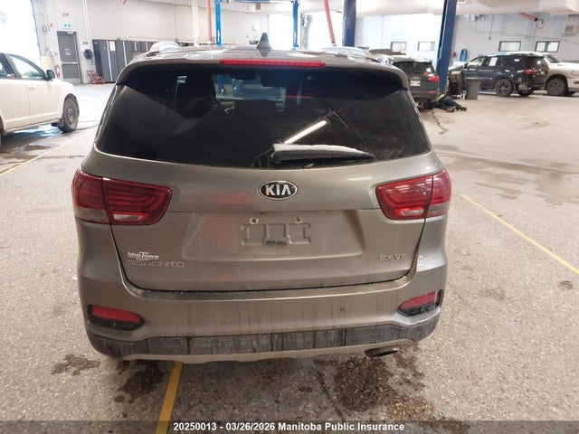 20250013 :رقم المزاد ، 5XYPHDA57KG443395 vin ، 2019 Kia Sorento Ex V6 مزاد بيع