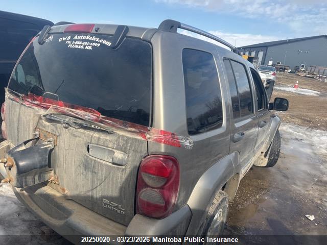 20250020 :رقم المزاد ، 1J4GL58K66W137954 vin ، 2006 Jeep Liberty مزاد بيع