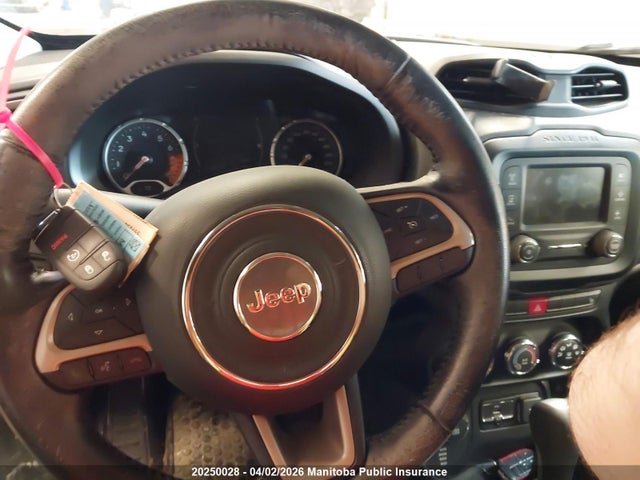 Aukcja sprzedaży 2017 Jeep Renegade North, vin: ZACCJBBB6HPG66077, numer aukcji: 20250028