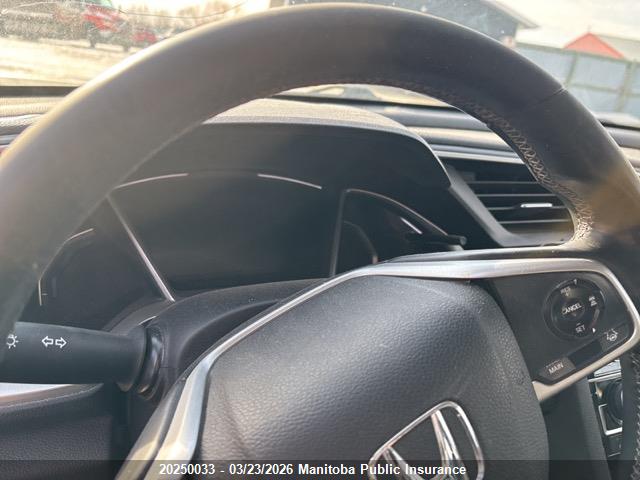 20250033 :رقم المزاد ، 2HGFC2F73KH028084 vin ، 2019 Honda Civic Ex مزاد بيع