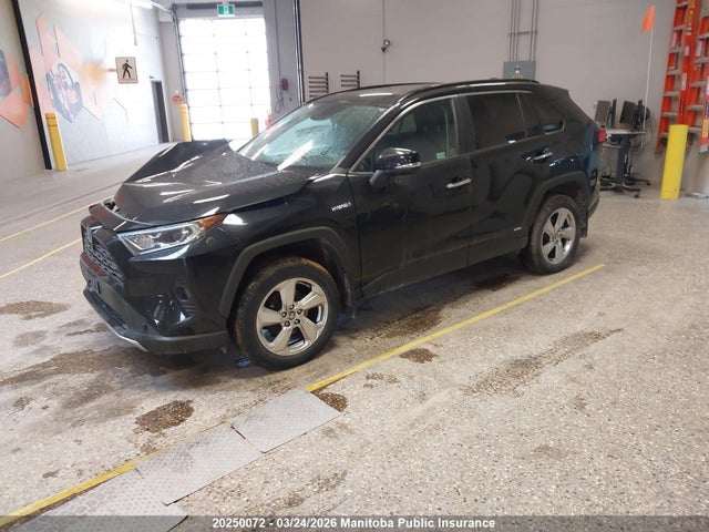 20250072 :رقم المزاد ، 2T3DWRFV3MW109318 vin ، 2021 Toyota Rav4 Le Hybrid مزاد بيع