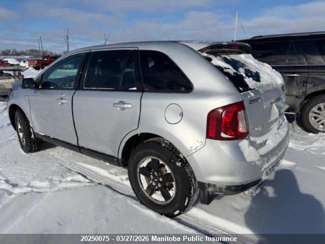 20250075 :رقم المزاد ، 2FMDK4JC3EBA76017 vin ، 2014 Ford Edge Se مزاد بيع