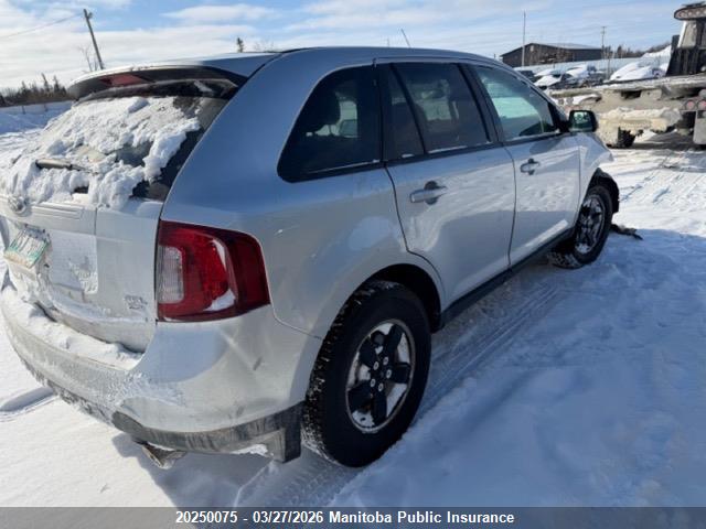 20250075 :رقم المزاد ، 2FMDK4JC3EBA76017 vin ، 2014 Ford Edge Se مزاد بيع