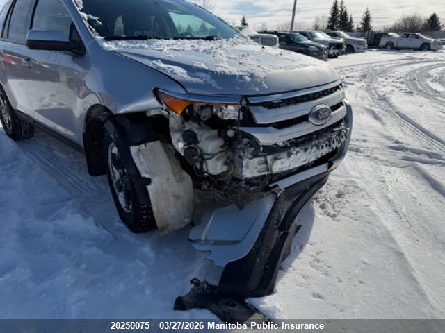 20250075 :رقم المزاد ، 2FMDK4JC3EBA76017 vin ، 2014 Ford Edge Se مزاد بيع