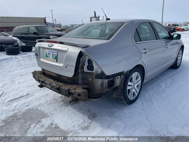 20250077 :رقم المزاد ، 3FAHP08128R258310 vin ، 2008 Ford Fusion Sel V6 مزاد بيع